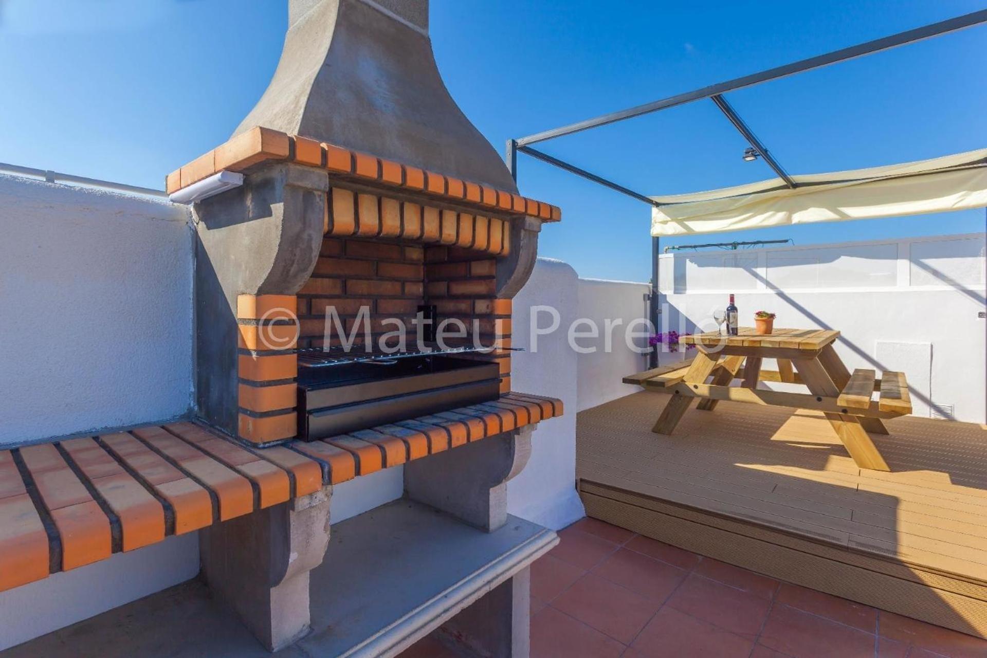 Wohnung In Son Baulo Mit Terrasse, Garten Und Grill Кан-Пікафорт Екстер'єр фото